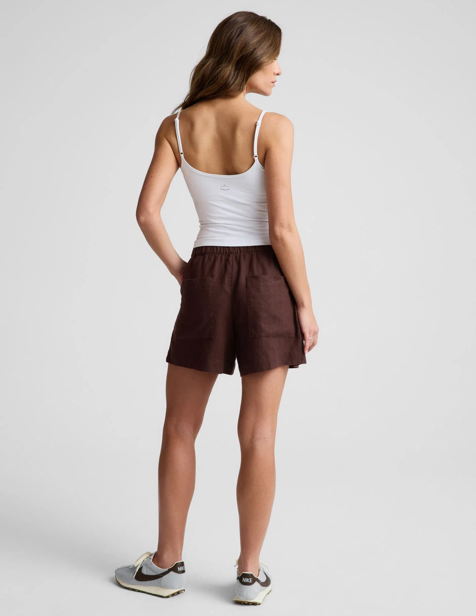 Beyond Yoga SoftWash Linen Easy Short Women's