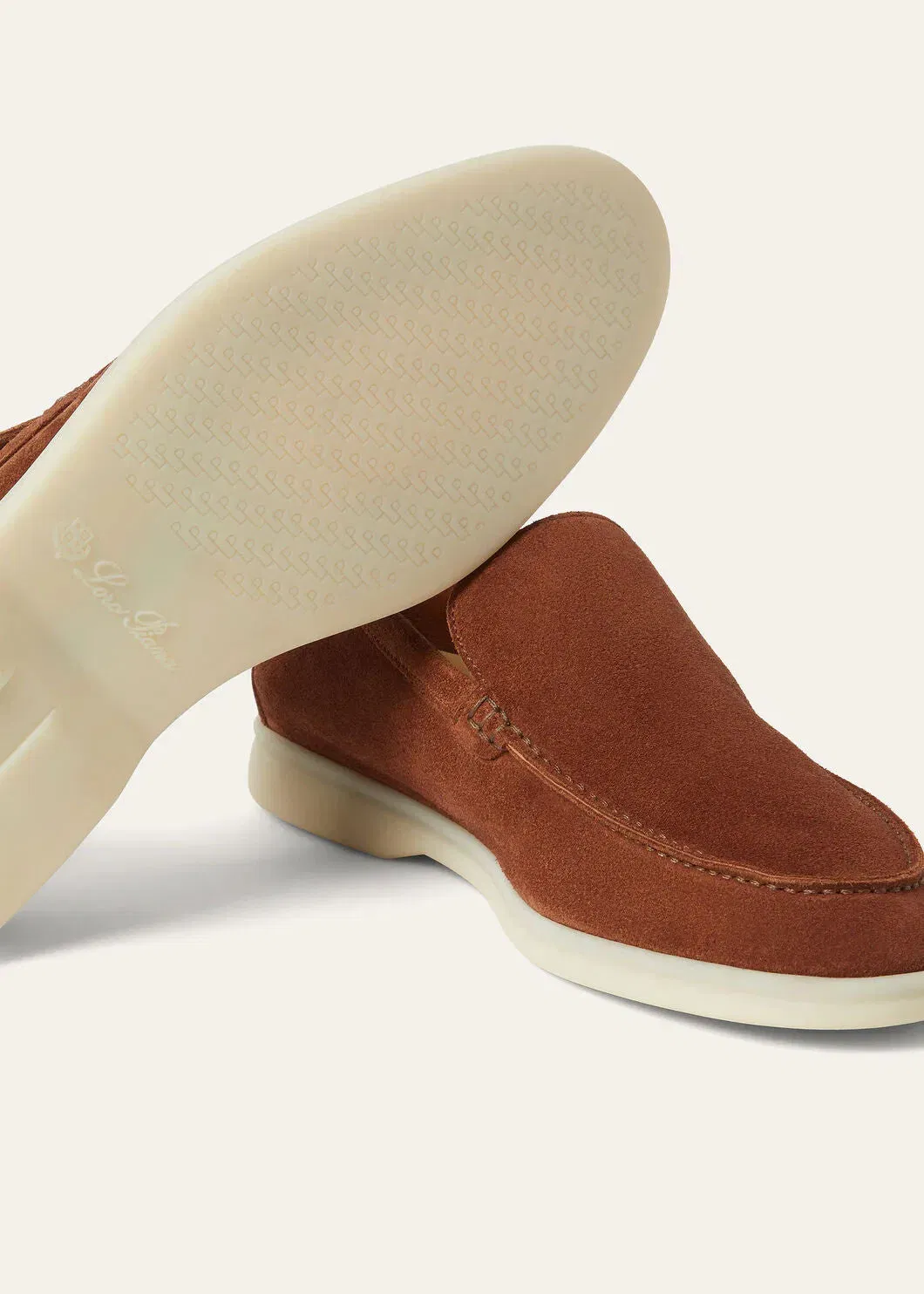 LoroPiana Summer Walk Loafer Brown Whiskey