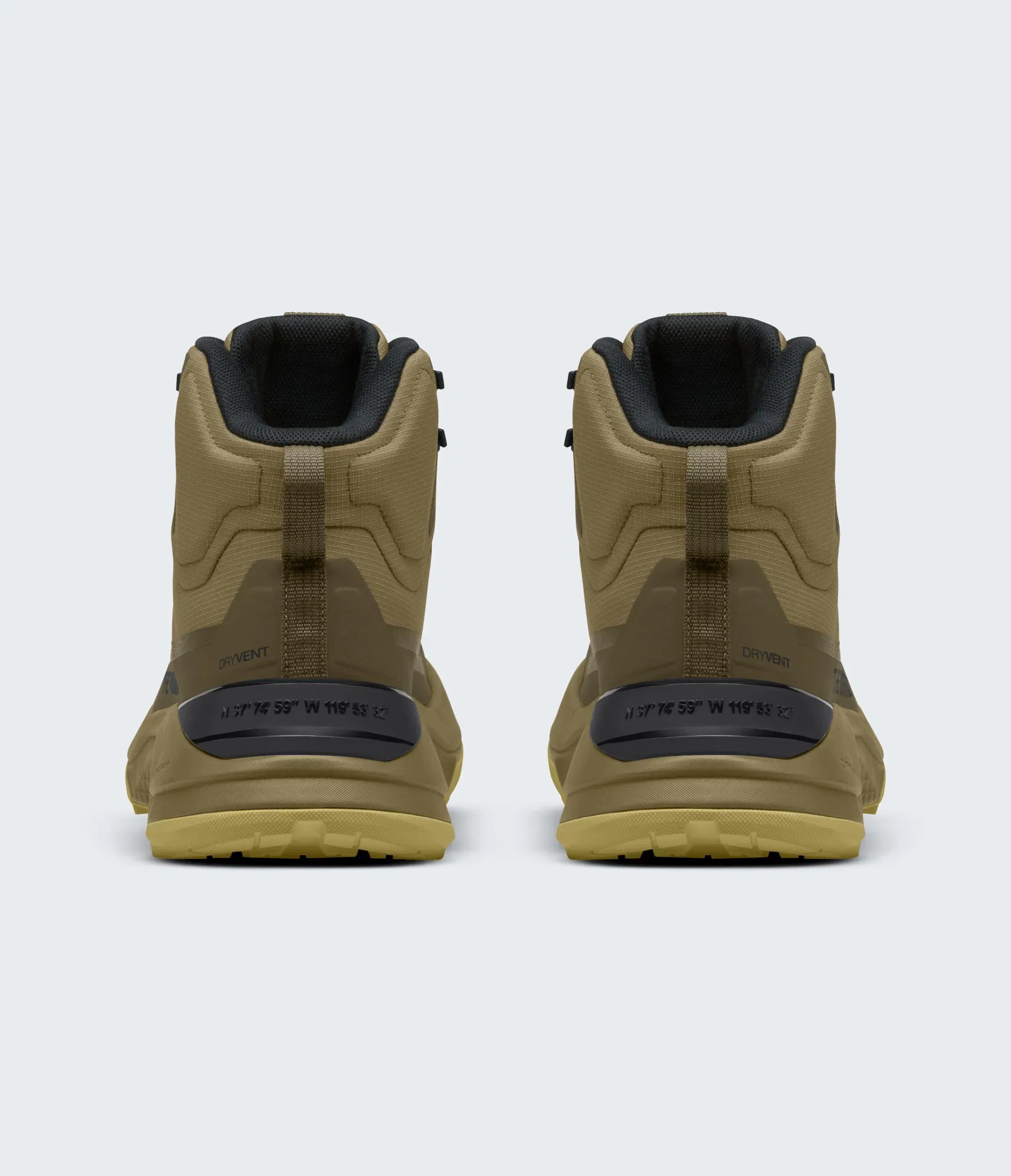 The North Face Mens Fastpack Mid Waterproof Boots Cedar-Pear Cedar-Pear