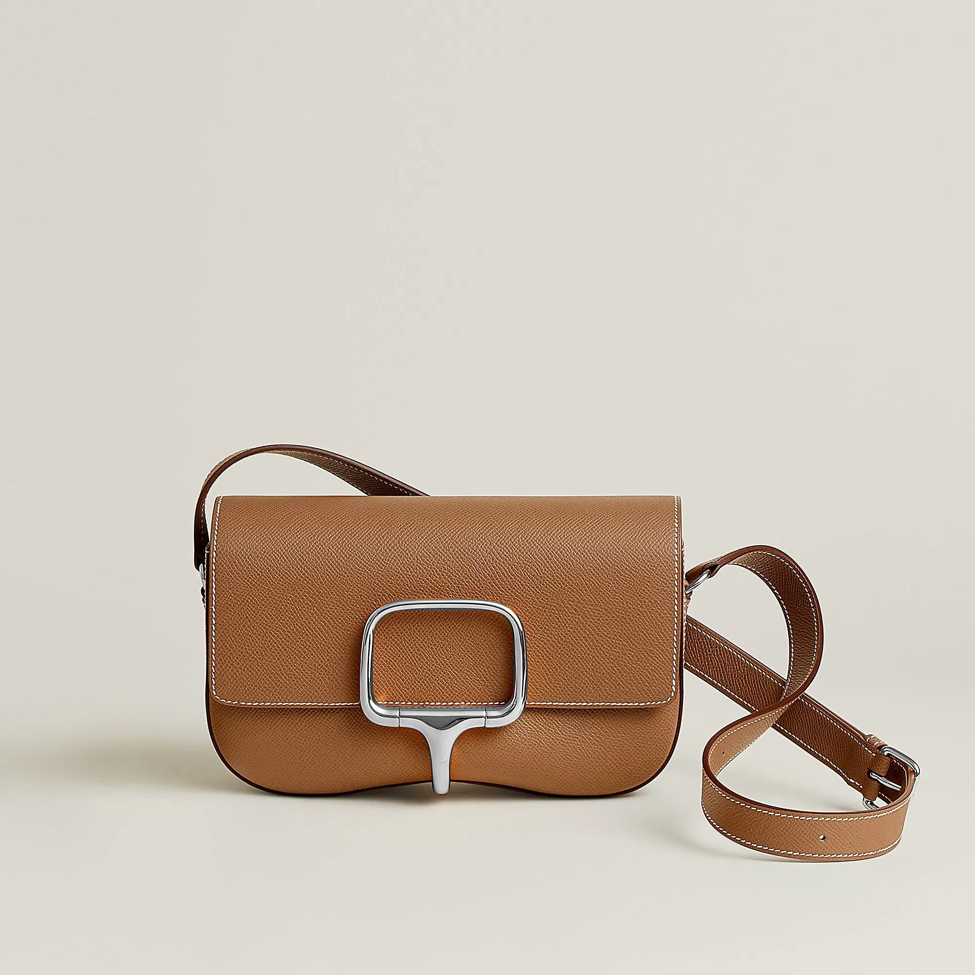 Hermes Herms Della Cavalleria Elan Bag Gold
