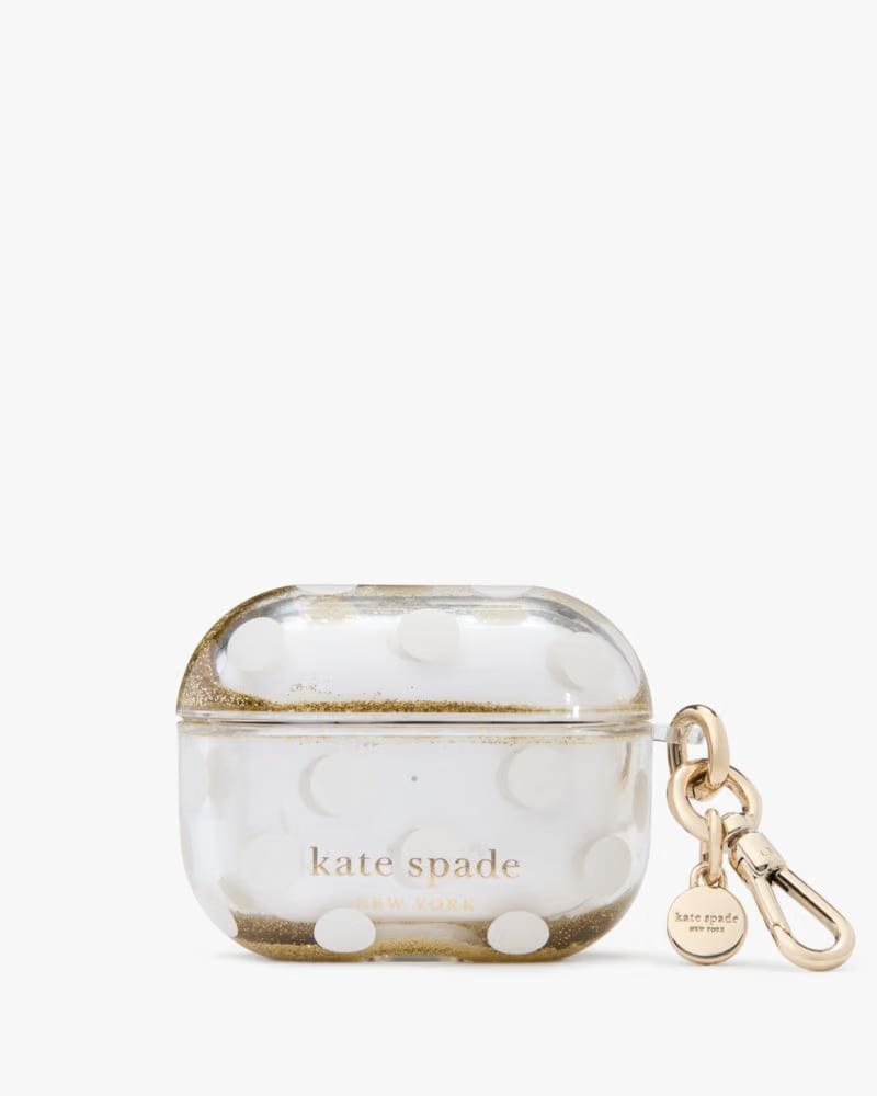 Polka Dot Liquid Glitter Airpods Pro Gen 2 Case