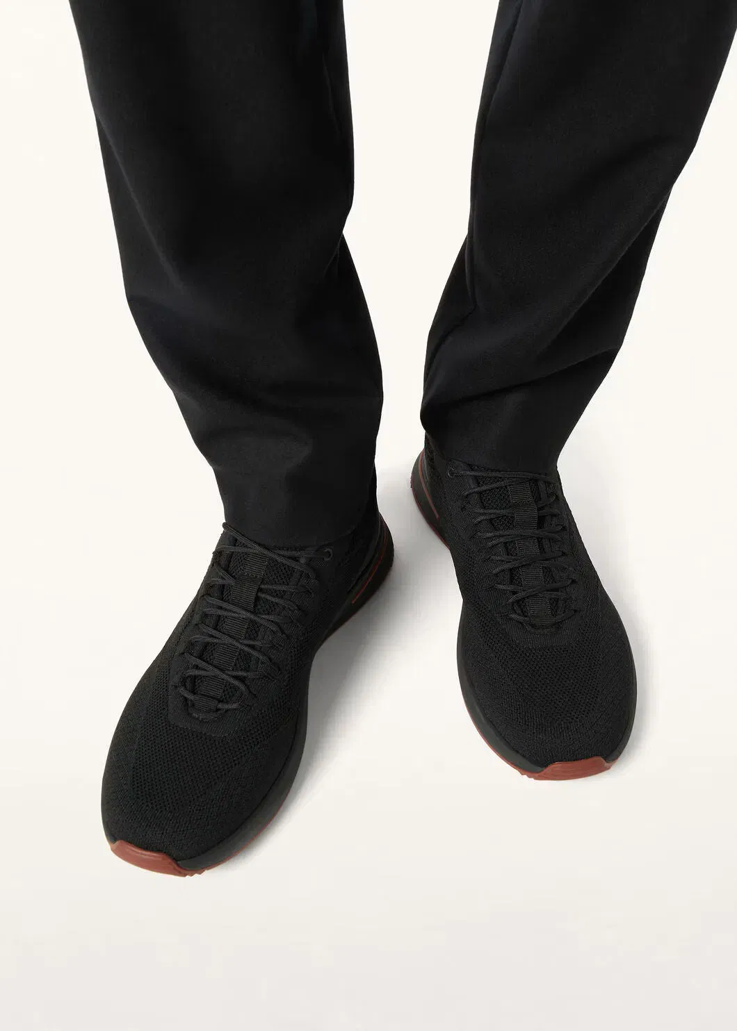 LoroPiana Week End Walk Sneaker Black