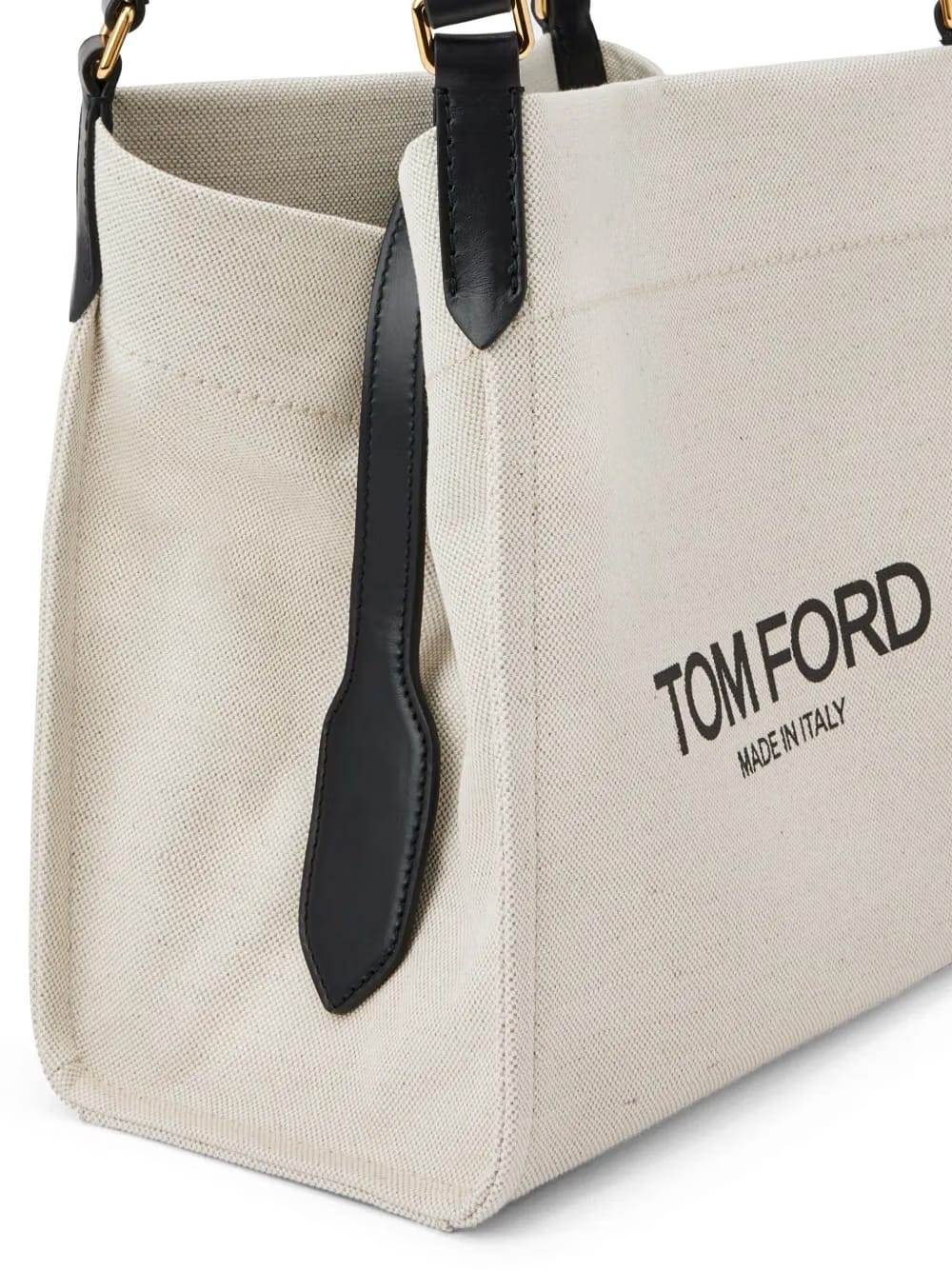 medium Amalfi canvas tote bag