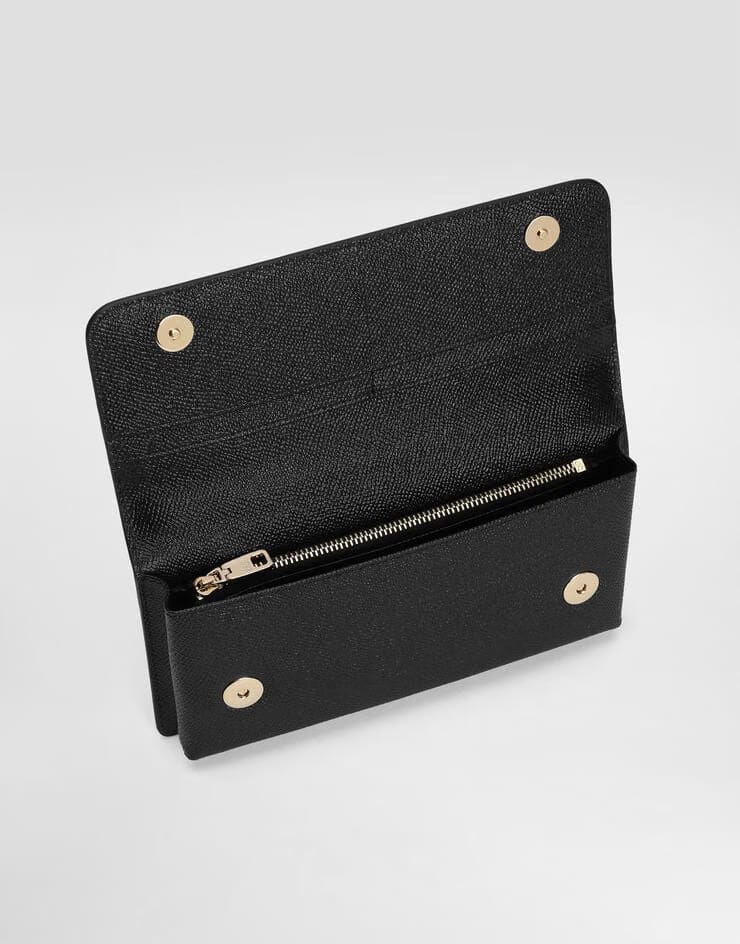 Dauphine-print calfskin mini bag