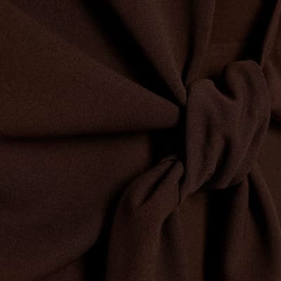 Brown Sleeveless Tie Side Top