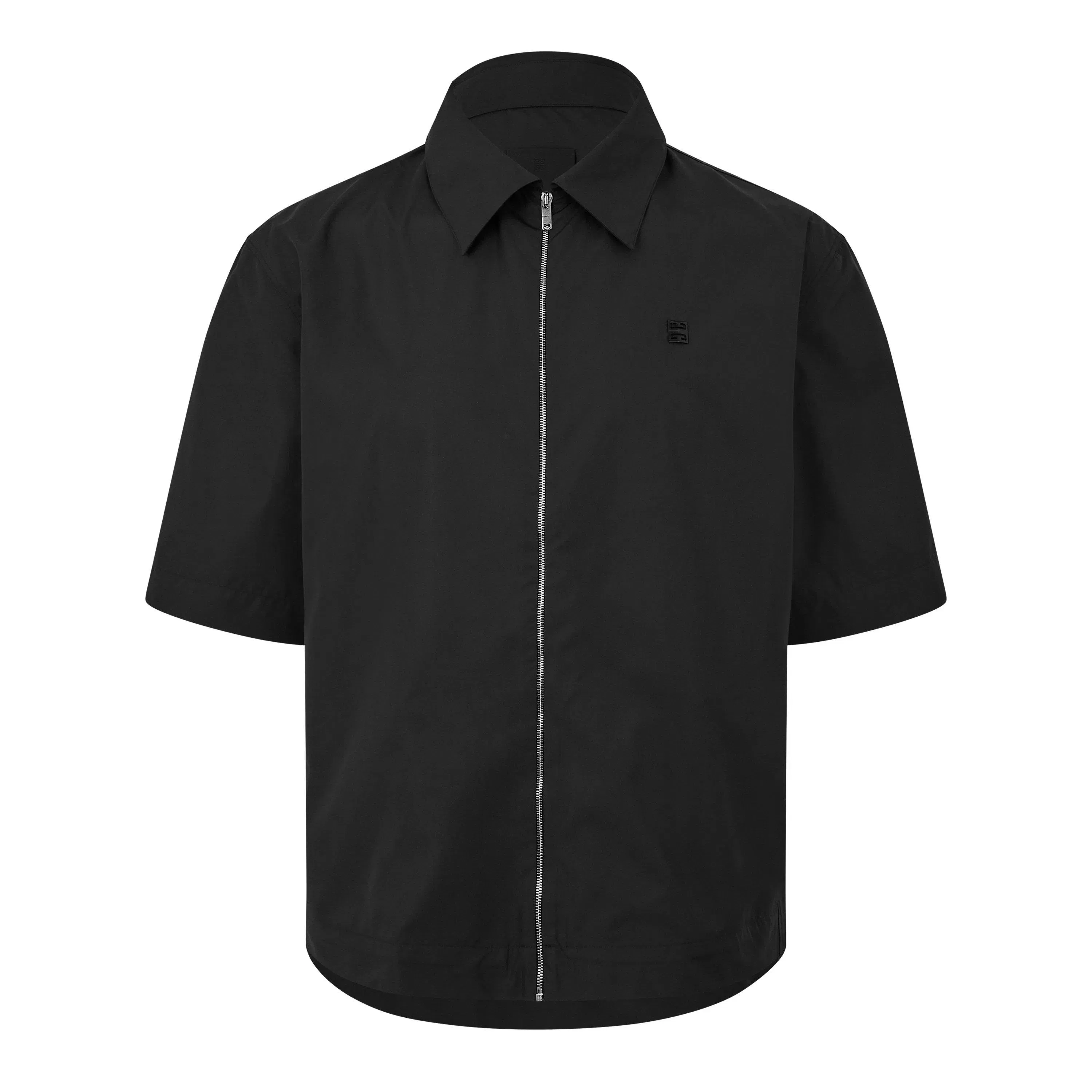 Short Sleeved Zip Shirt
