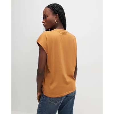 Orange Grown On Sleeve T-Shirt