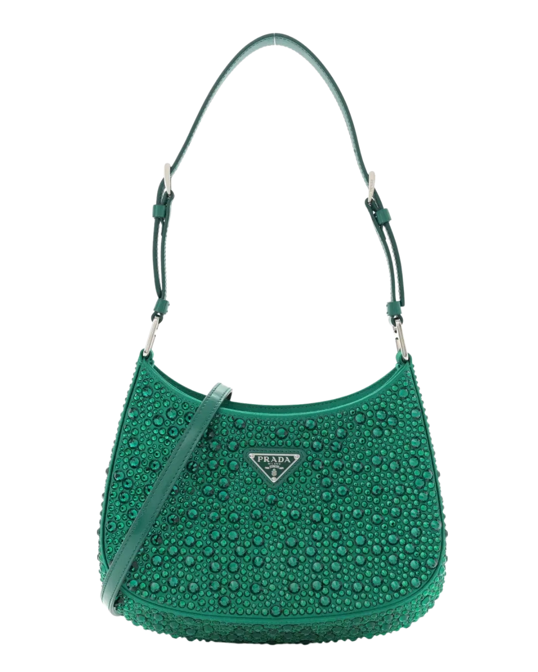 Satin Crystal Cleo Adjustable Strap Shoulder Bag Mango