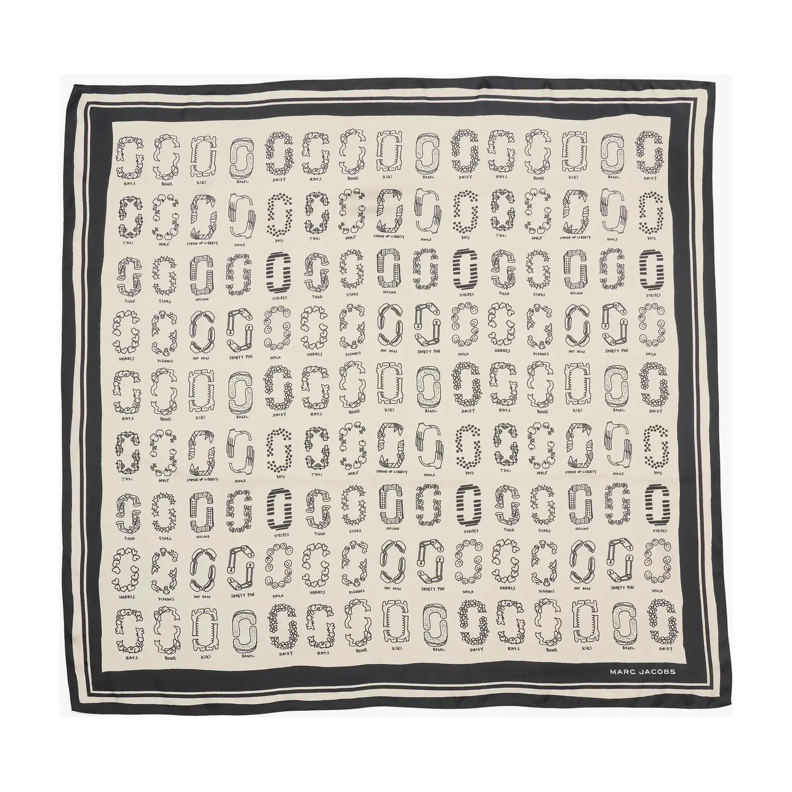 J Marc Square Scarf