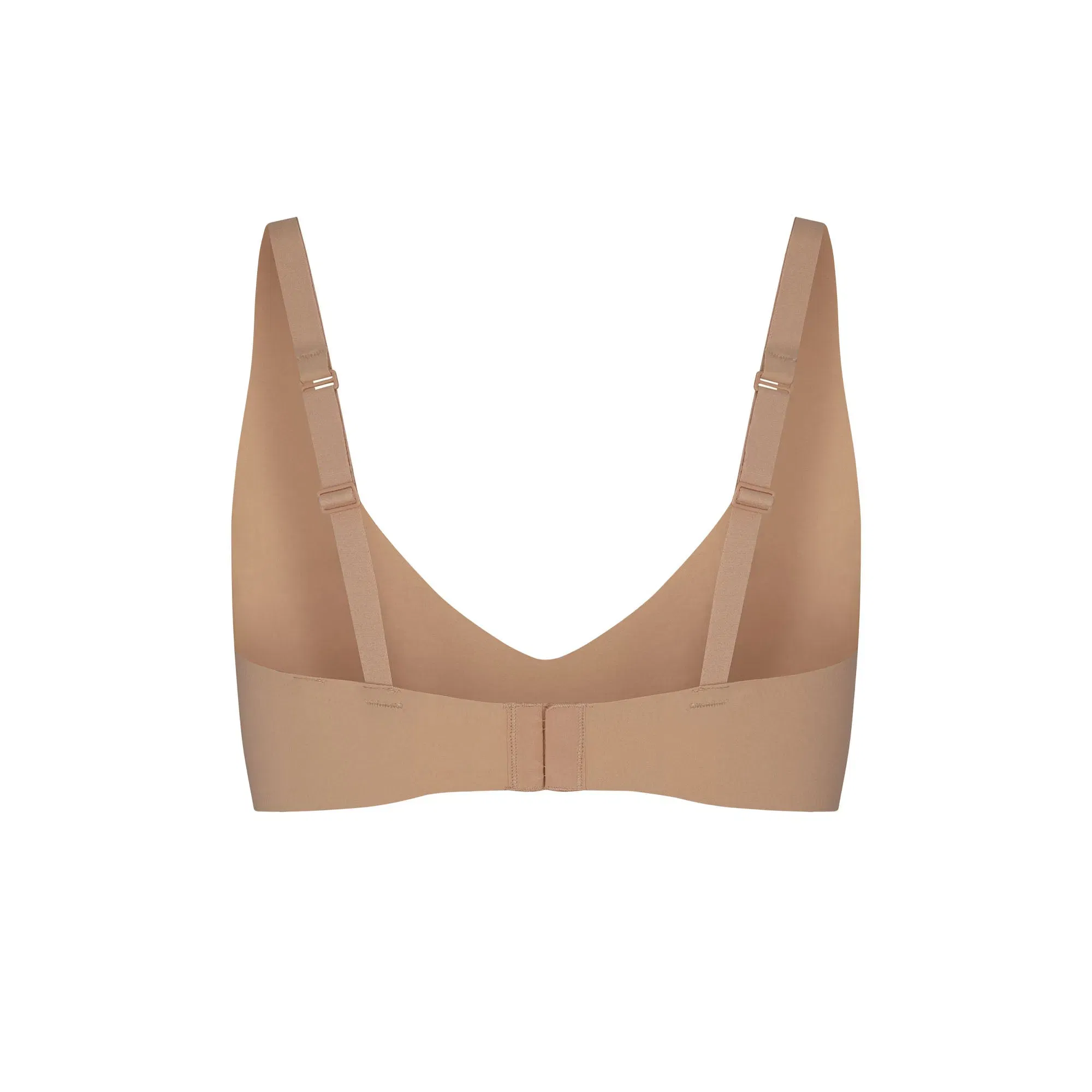 NAKED PLUNGE BRALETTE | CLAY