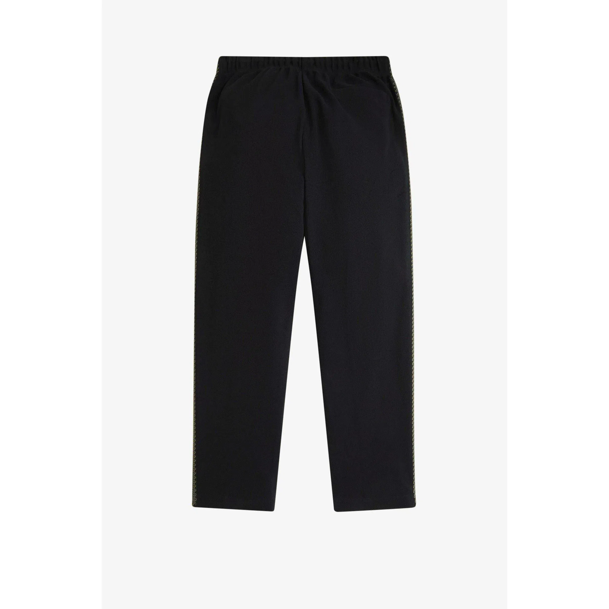 Side Tape Woven Open Hem Tracksuit Joggers