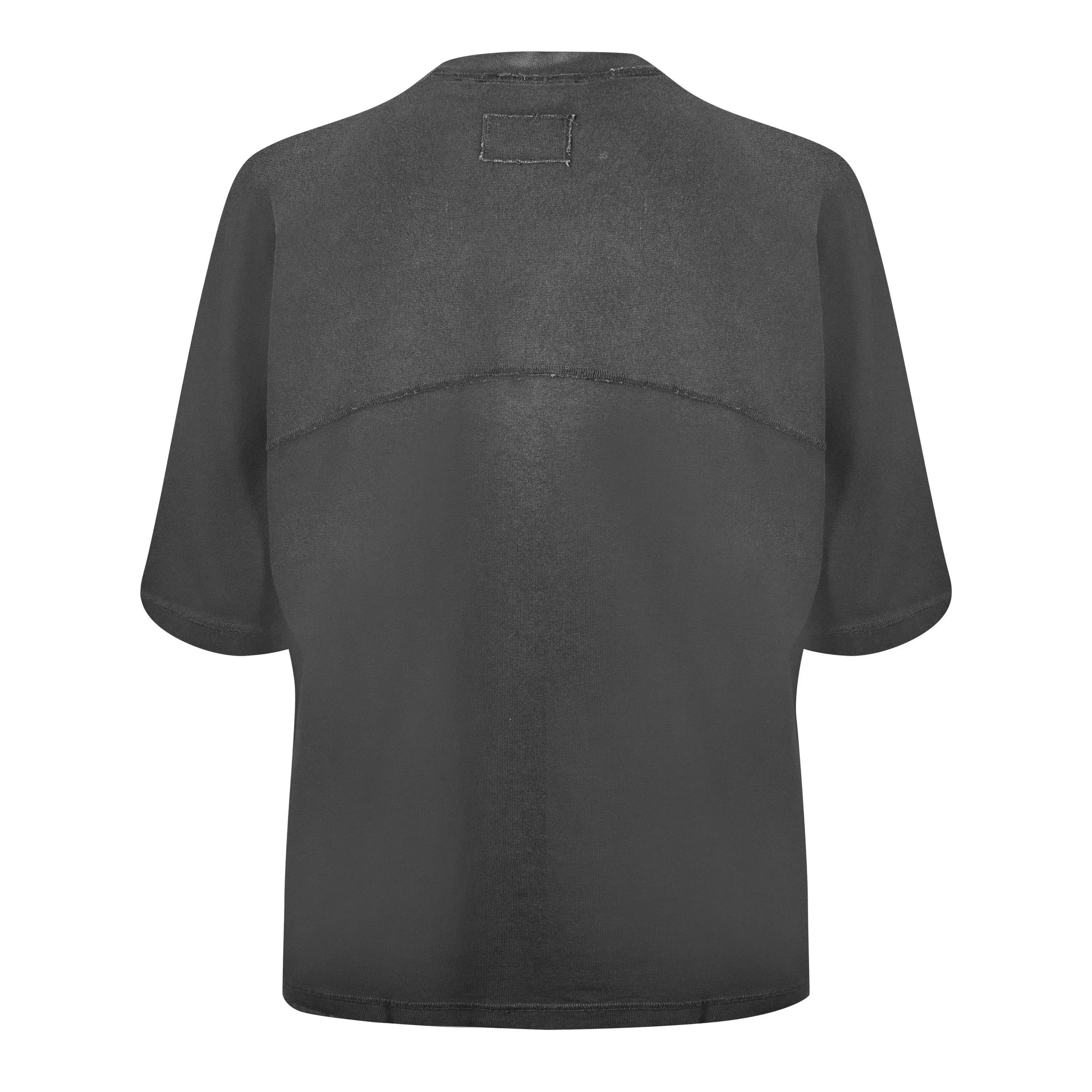 Stepped Hem Oversized T-Shirt