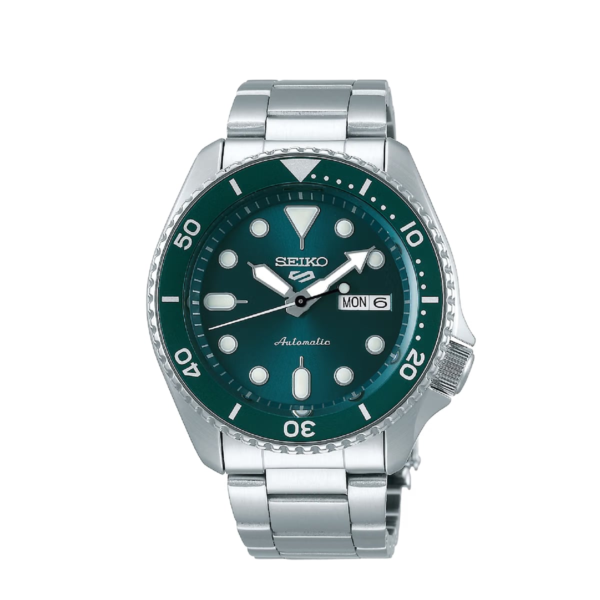 Seiko 5 Sports Automatic Watch - Green - SRPD61K1