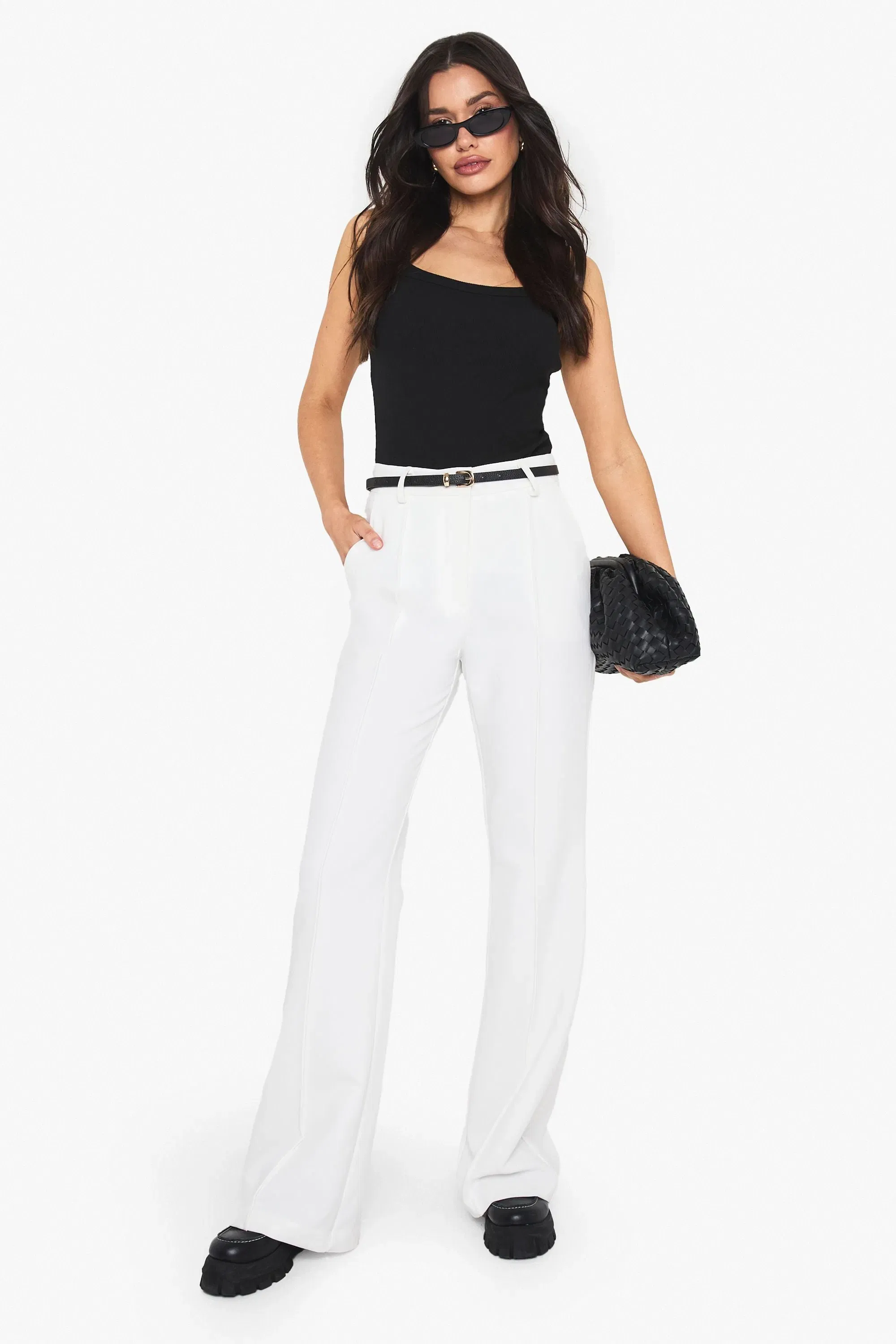 Tall Essential Flare Leg Trouser