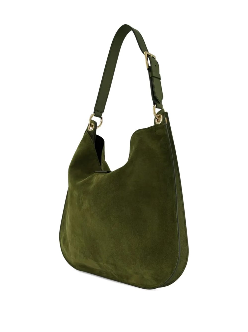 large Tara suede shoulder bag