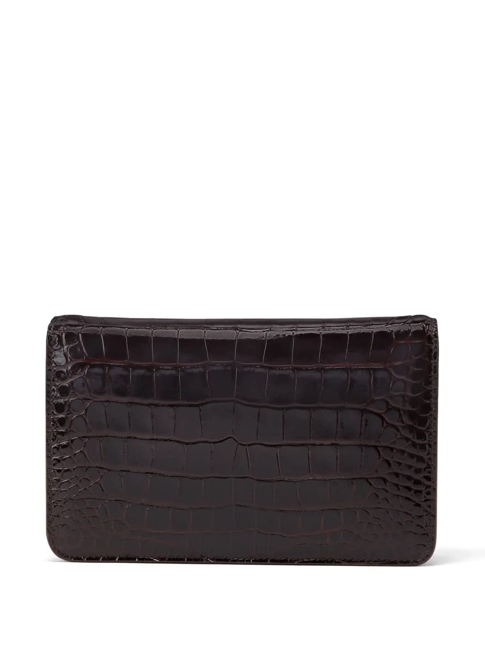 small Whitney crocodile-embossed shoulder bag