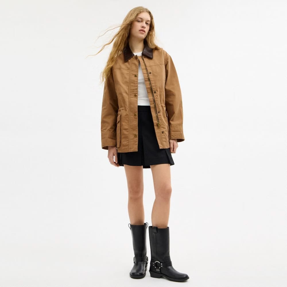 Barn Jacket In Organic Cotton