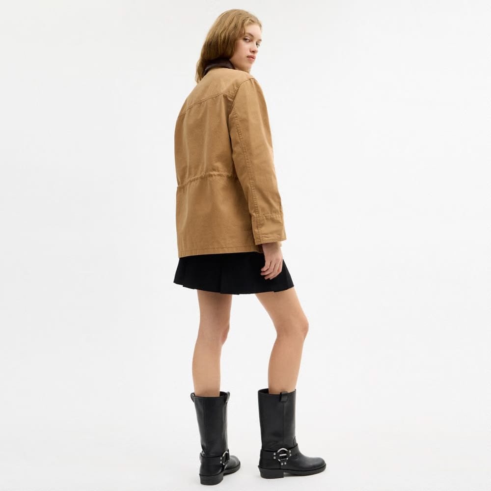 Barn Jacket In Organic Cotton