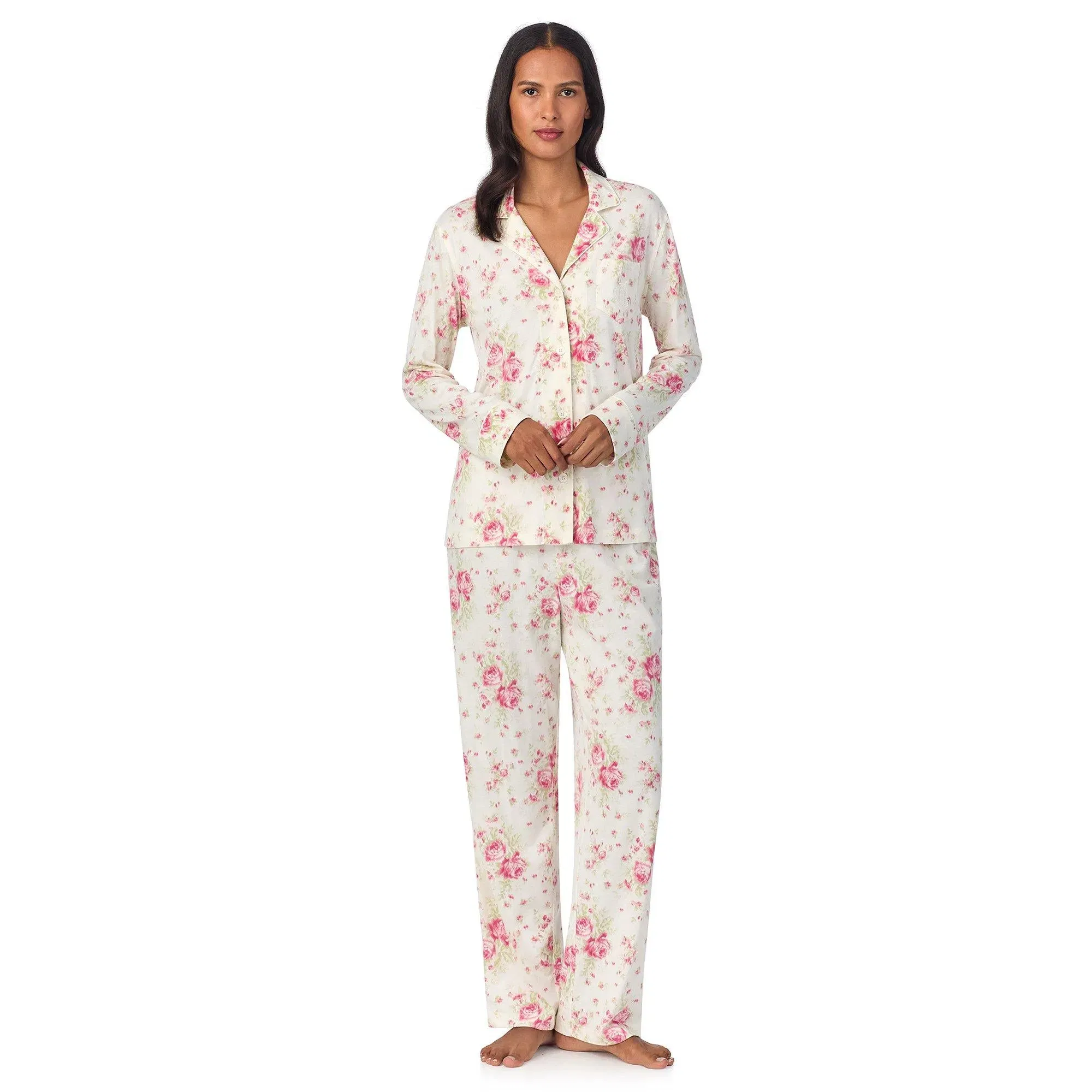 Knitted Long Sleeve Pyjama Set