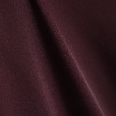 Red Satin Midi Skirt