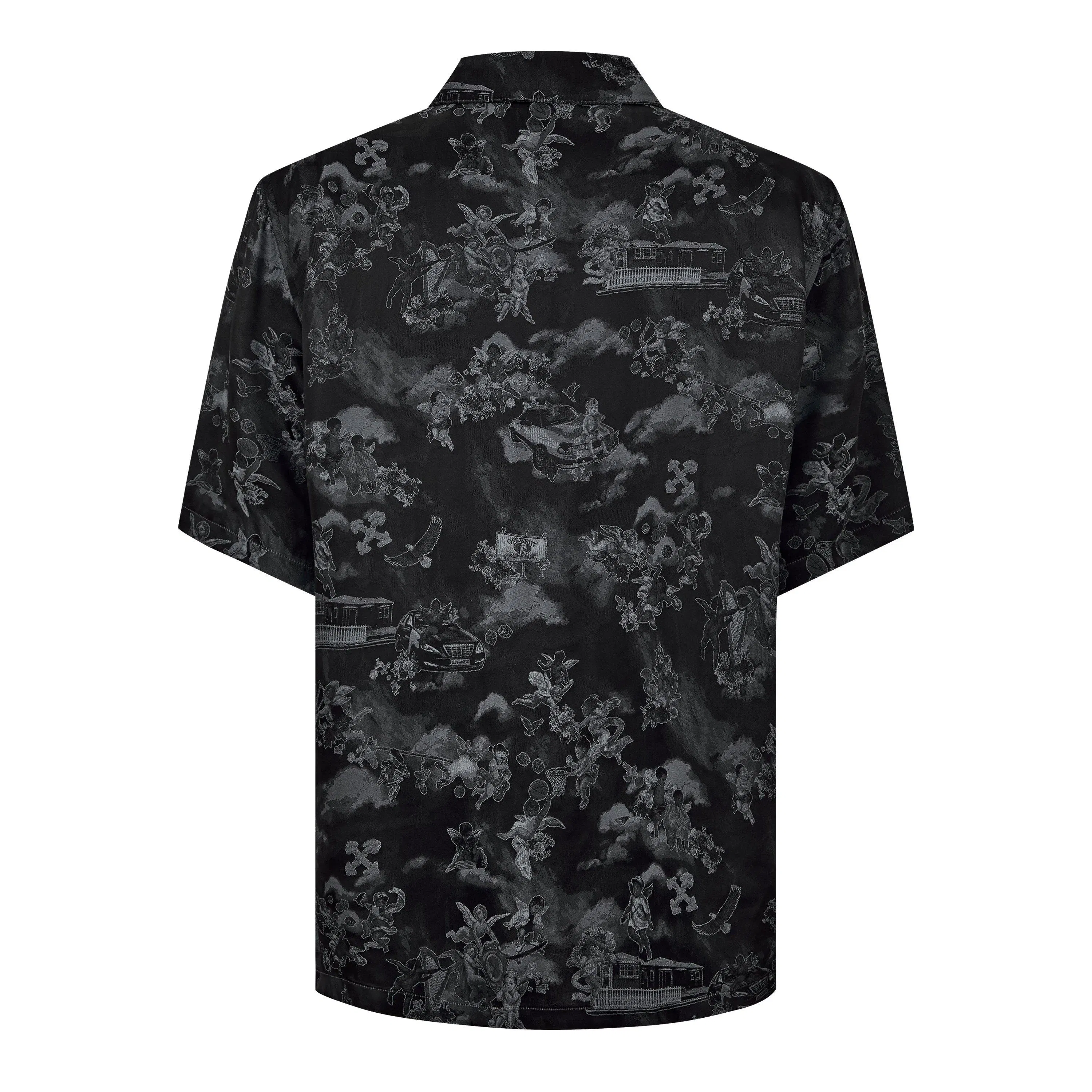 Fresco Bowl Short Sleeve Patterned Shirt