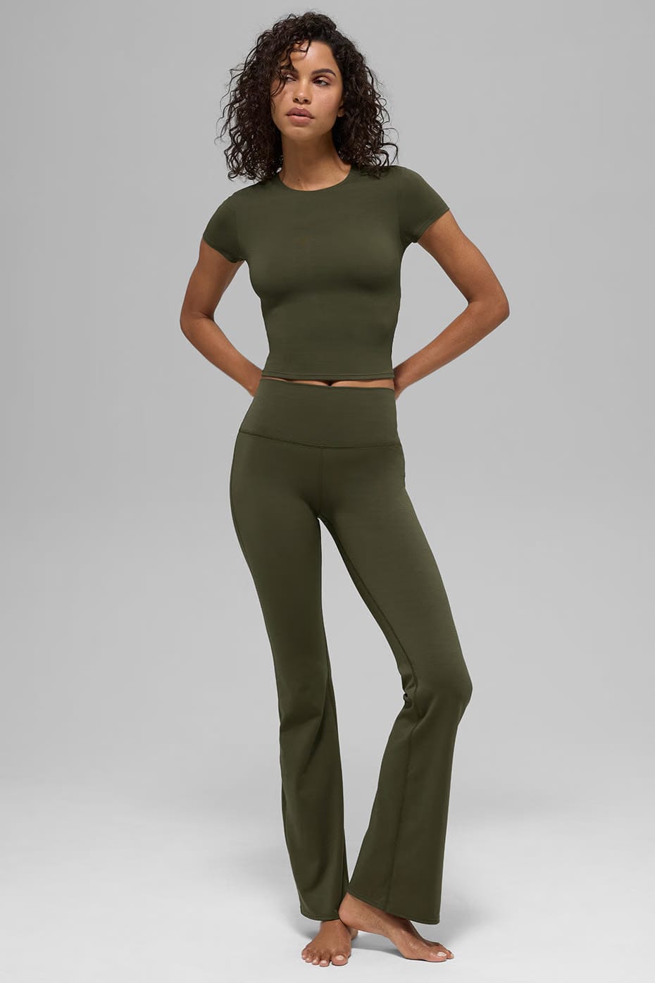 ALO Softsculpt Precision Short Sleeve Top