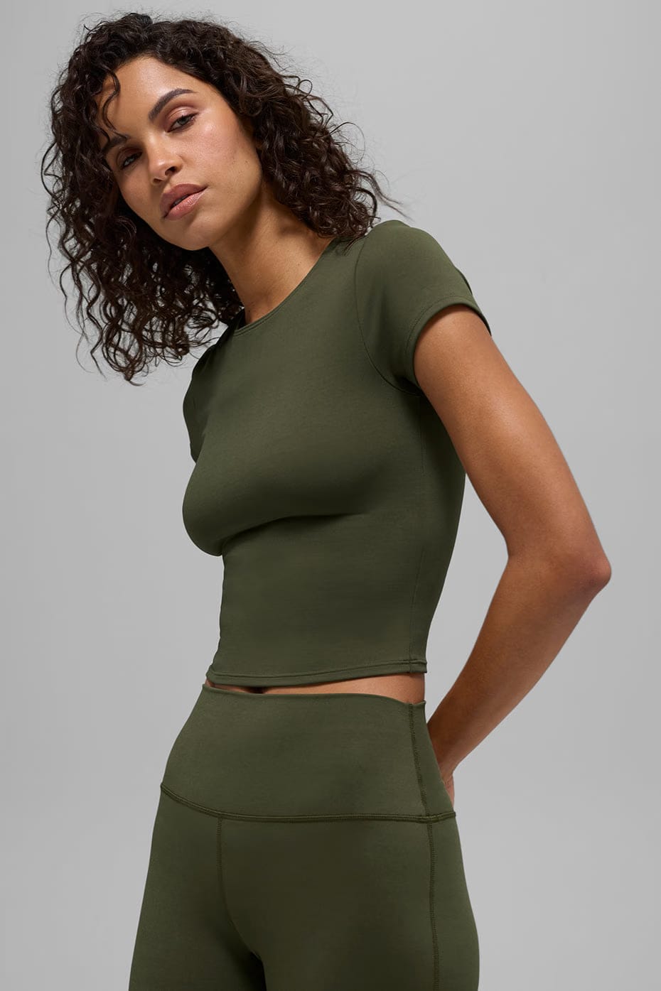 ALO Softsculpt Precision Short Sleeve Top