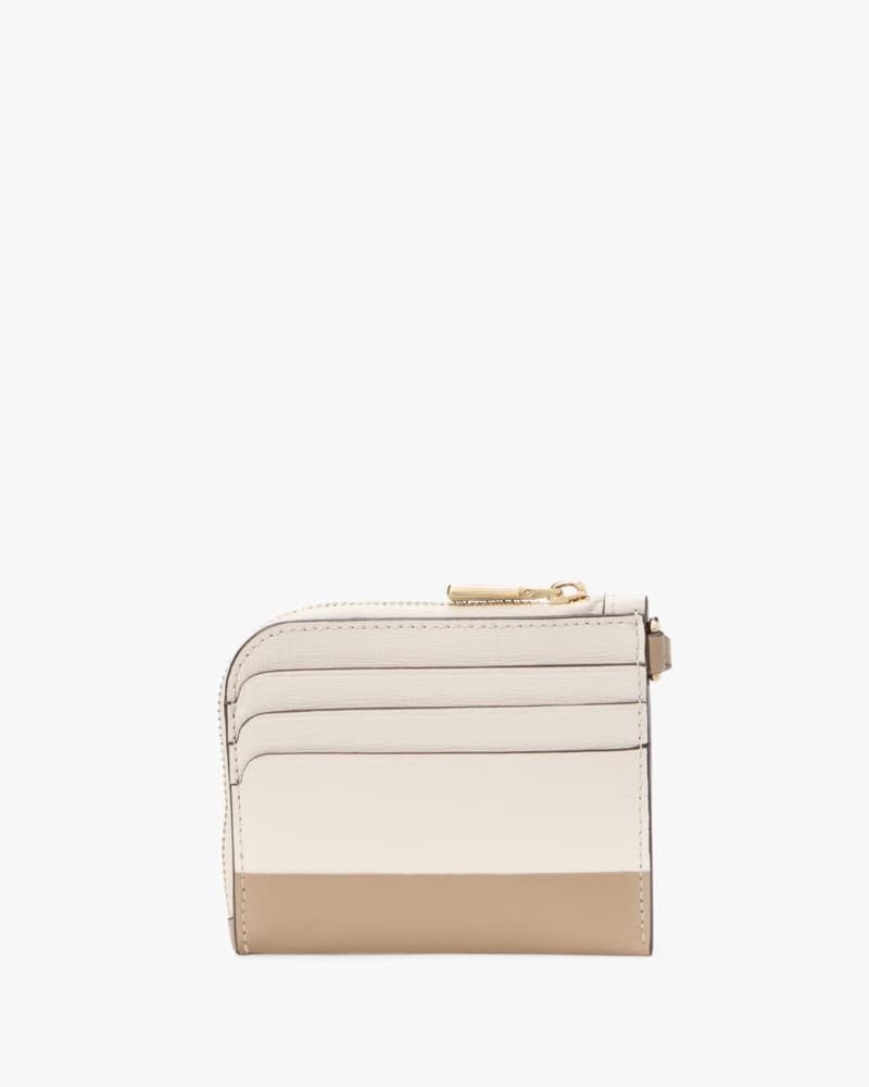 Devin Colorblocked Coin Card Case Wristlet