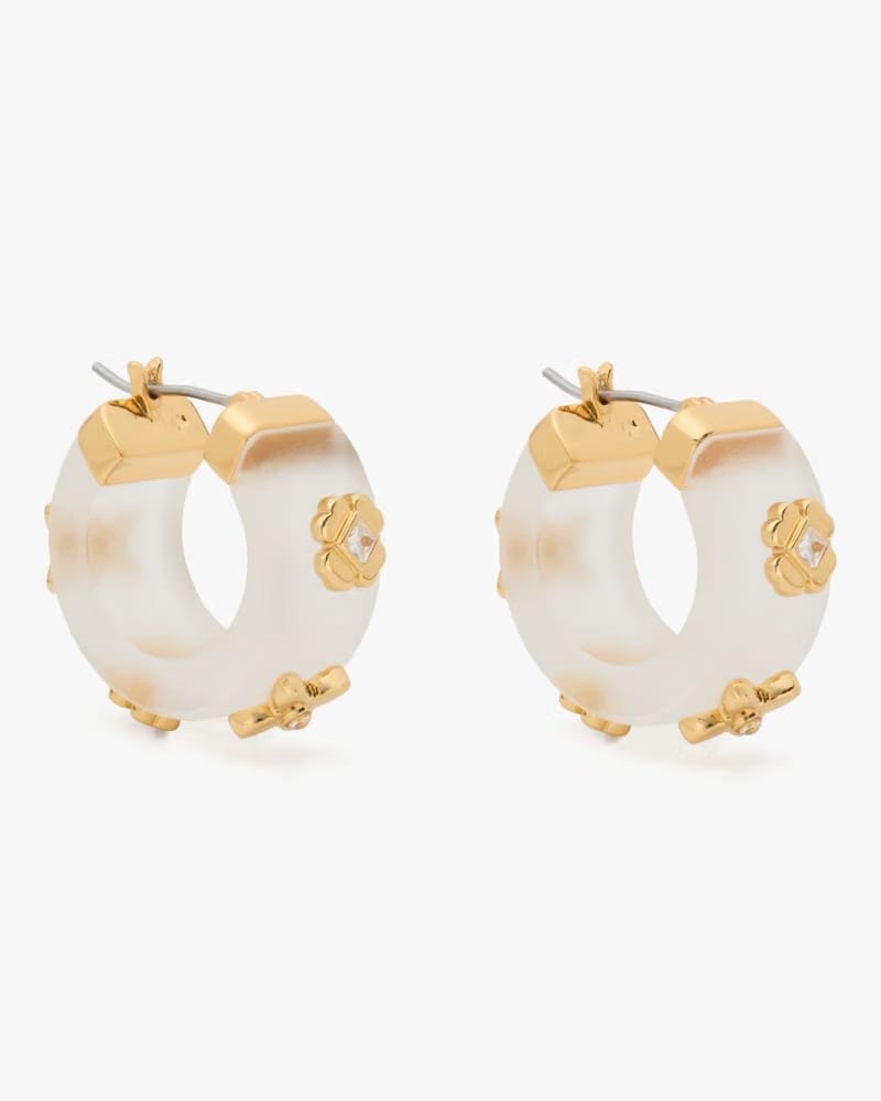 Heritage Bloom Small Hoops