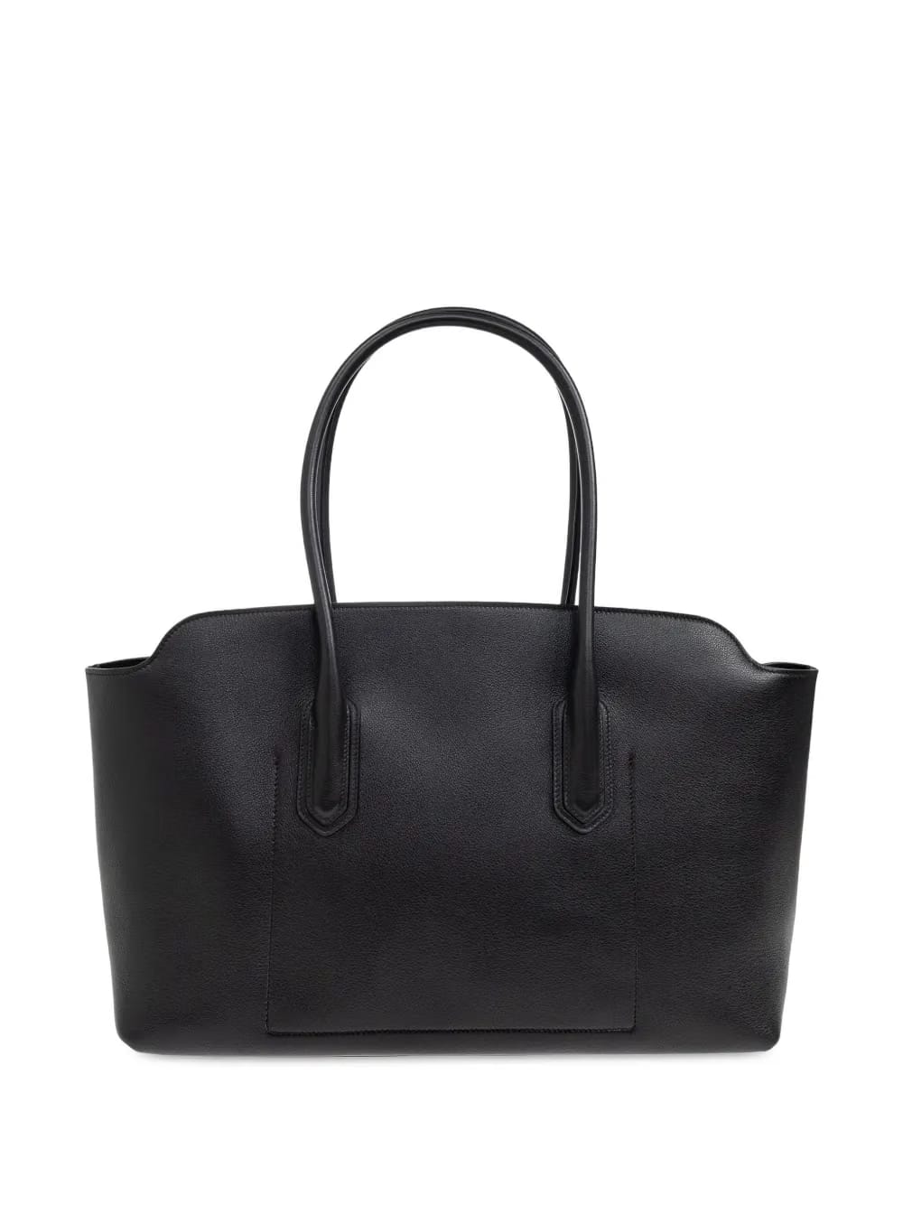 structured tote bag