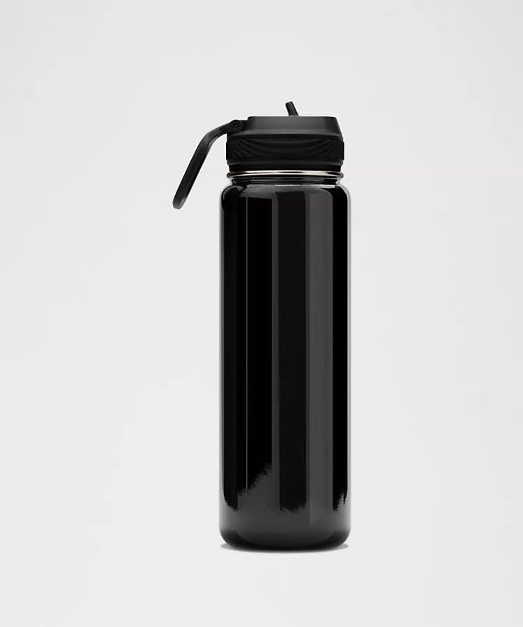 Back to Life Sport Bottle 24oz Straw Lid Run Graphic