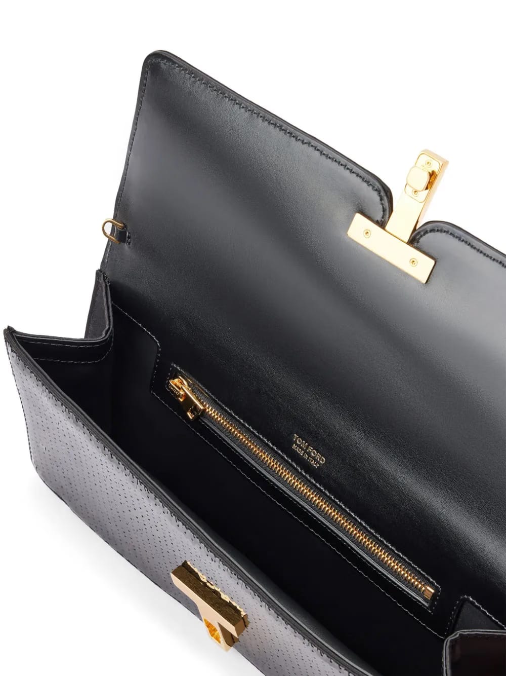 sequin Wallis clutch bag