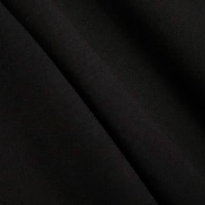 Black Premium High Waisted Wide Leg Joggers