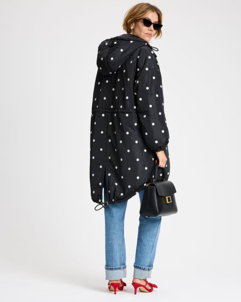 Breezy Dot Oversized Anorak