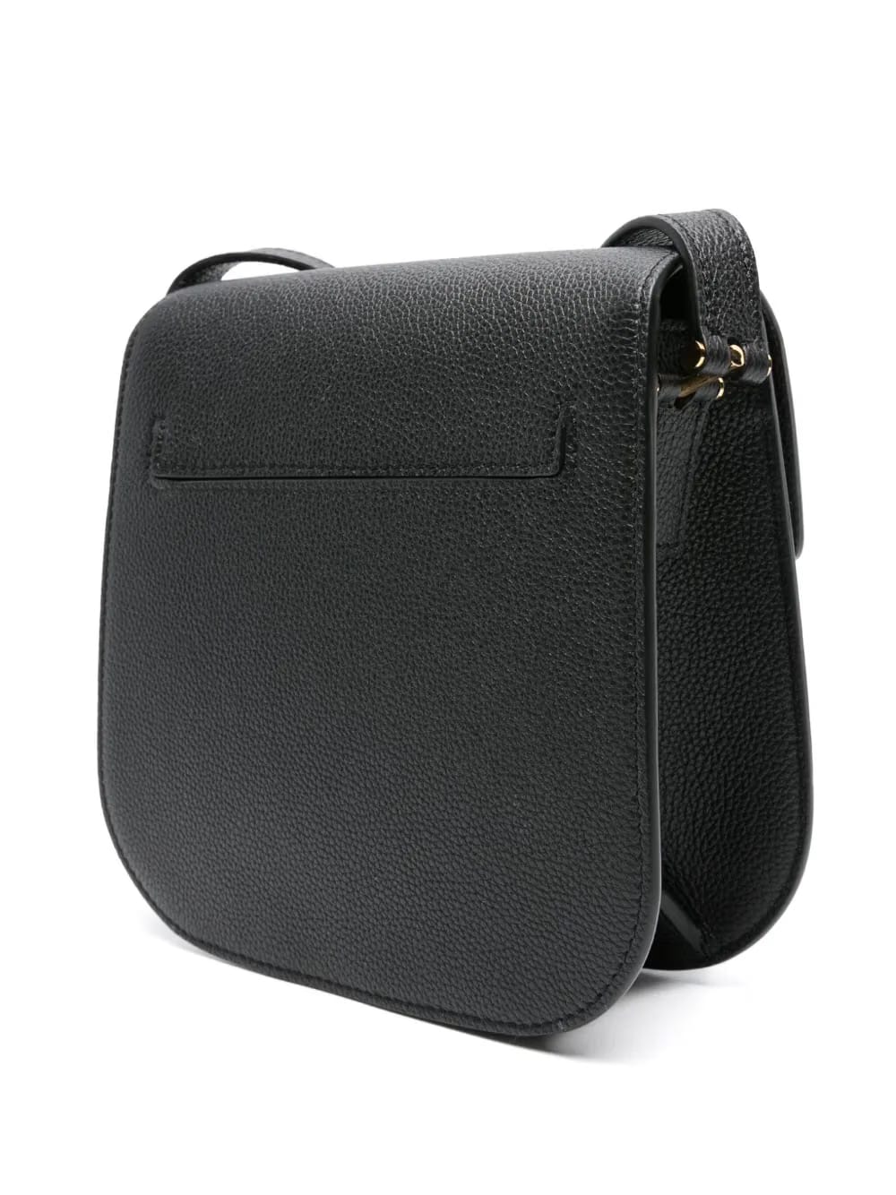 Hanging-T-hardware leather bag