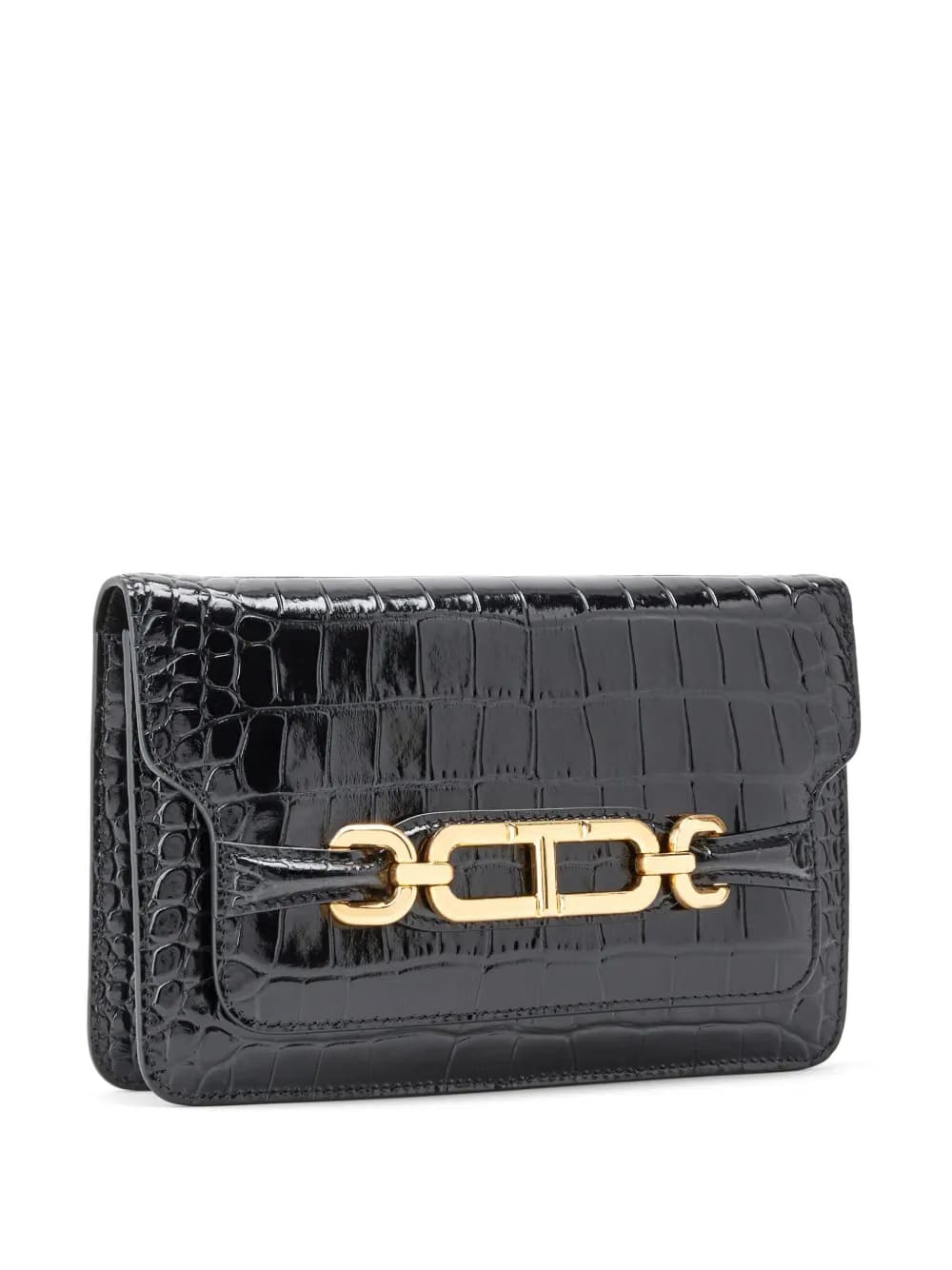 Whitney crocodile-effect shoulder bag