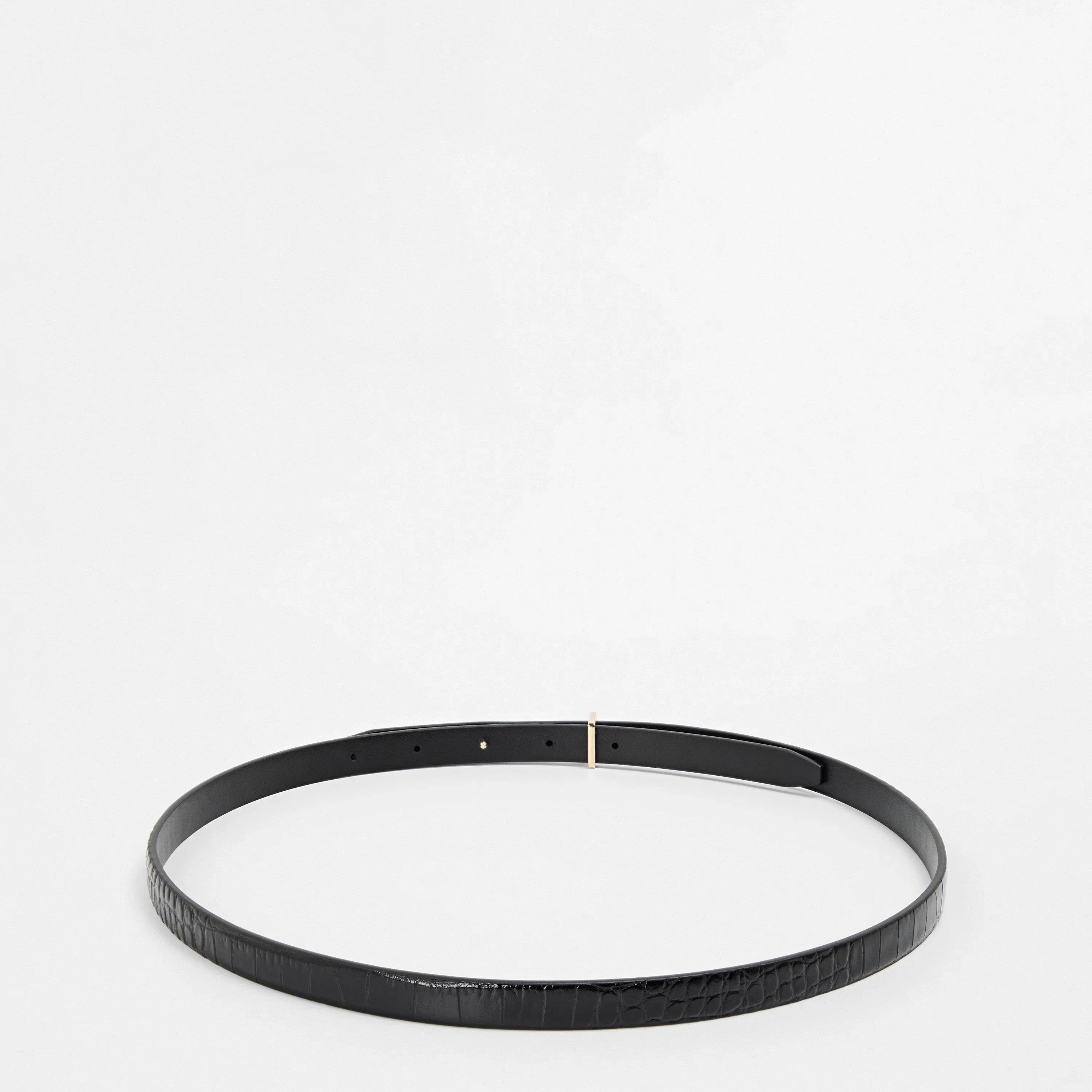 TF Stamped Leather Belt