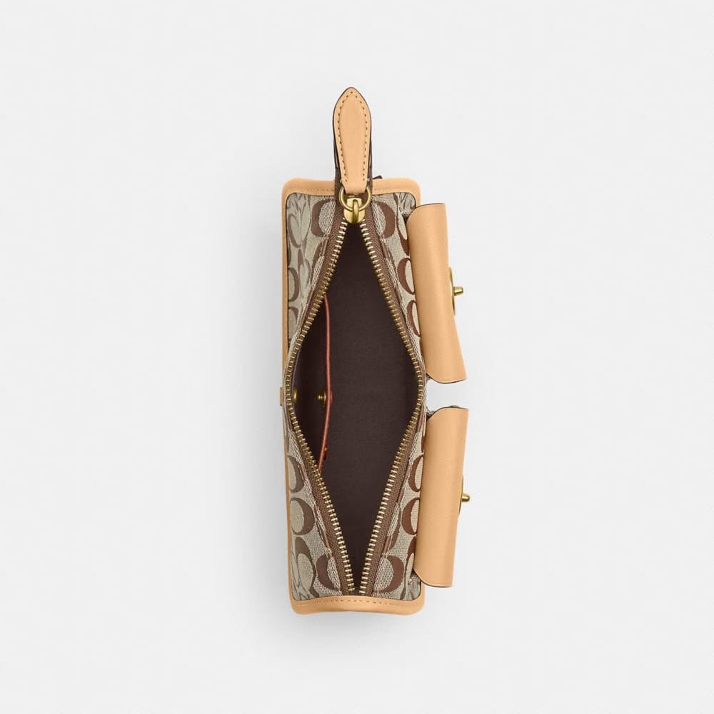 Twin Turnlock Waverly Bag In Signature Jacquard