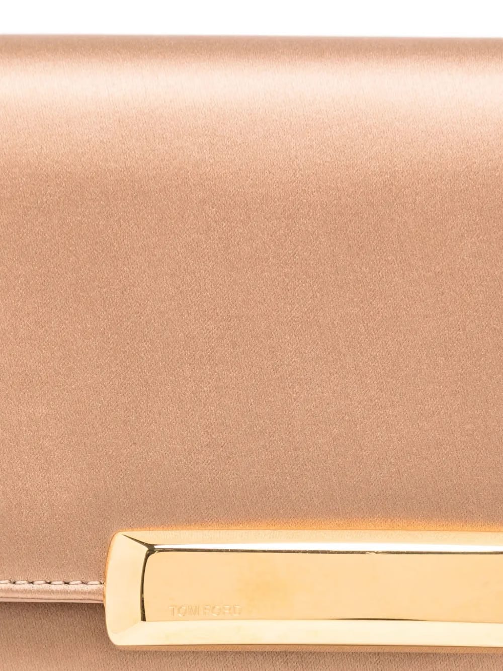 satin bar clutch bag