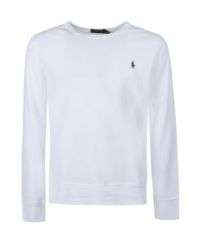 Ralph Lauren Logo-Embroidered Crewneck Sweatshirt