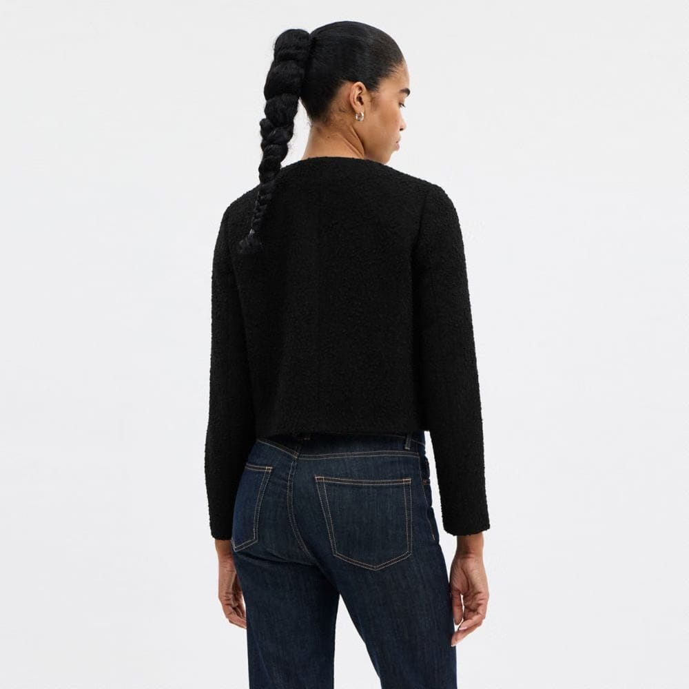 Boucle Cardigan Jacket