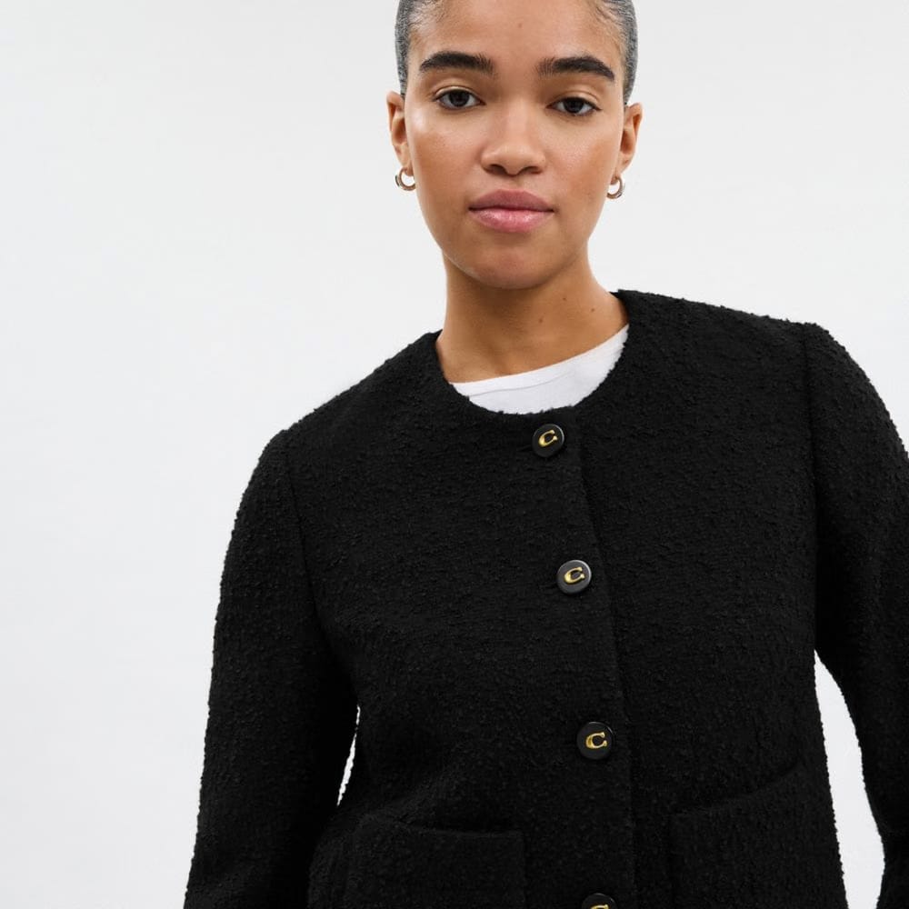 Boucle Cardigan Jacket
