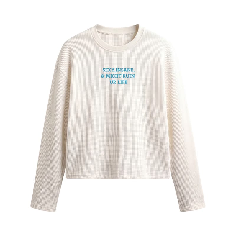 Voyd Vision First Waffle T-shirt Off White