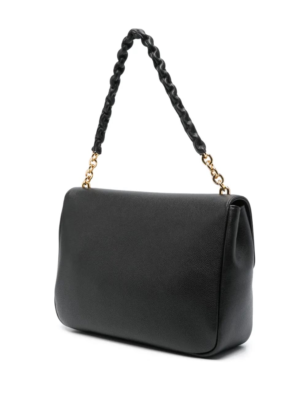 chain-link strap shoulder bag