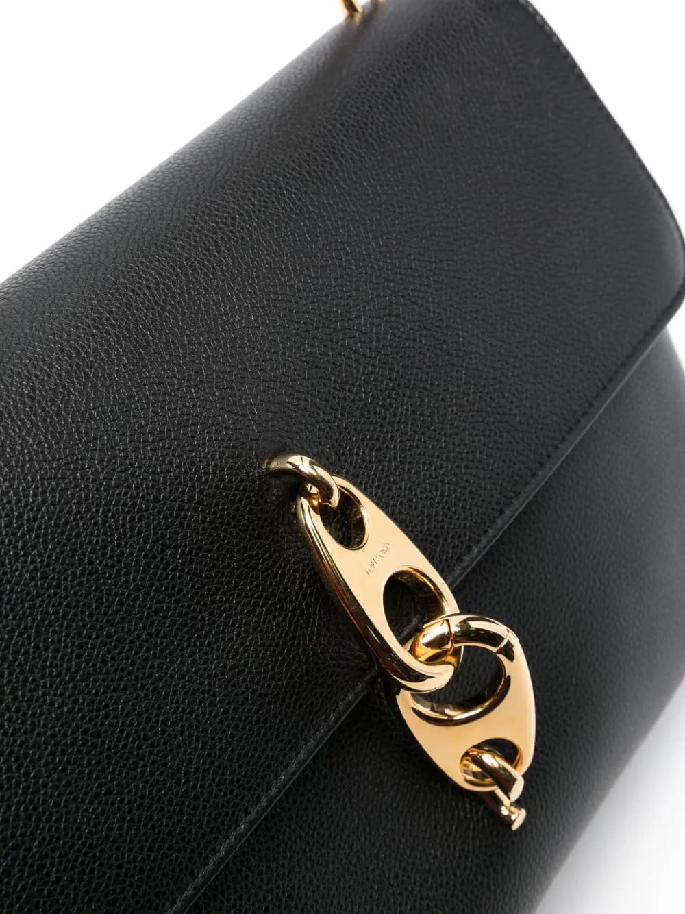 chain-link strap shoulder bag