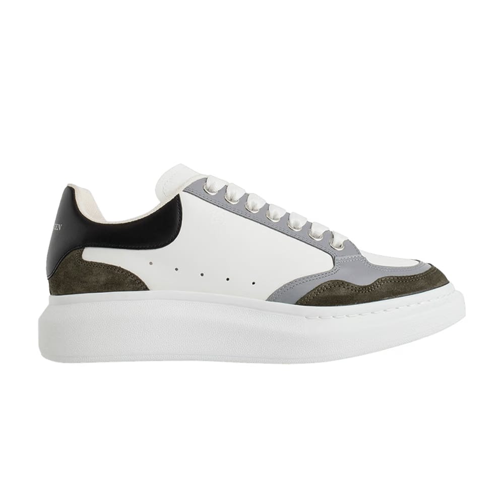 Alexander McQueen Oversized Sneaker White Khaki Grey