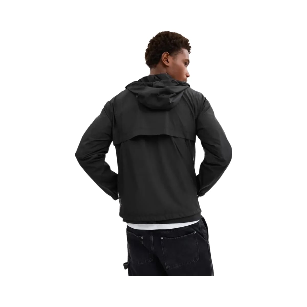 Coach Signature Full Zip Windbreaker In Recycled Polyester Tan Signature