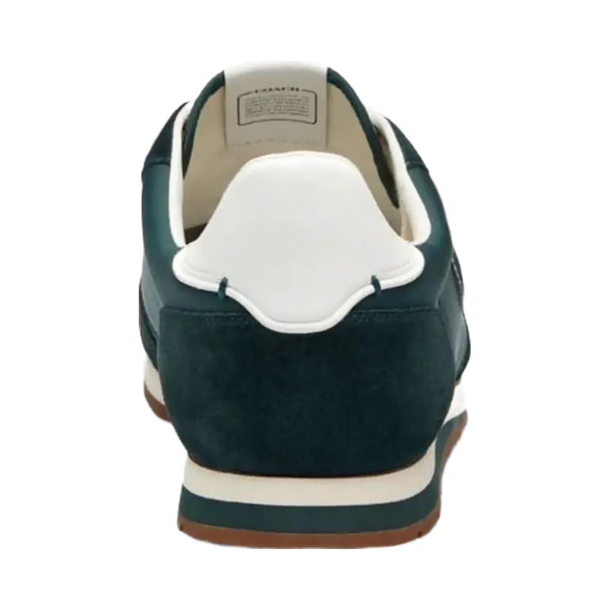 Coach Men's Flat Sneaker Teal Optic White