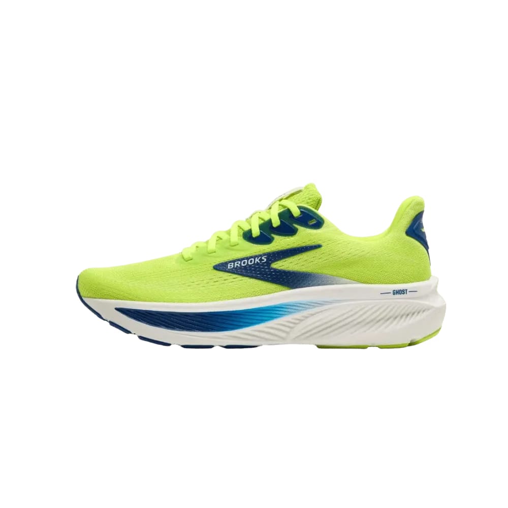 Brooks Ghost 17 Acid Lime Navy White