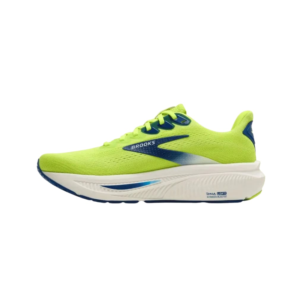 Brooks Ghost 17 Acid Lime Navy White